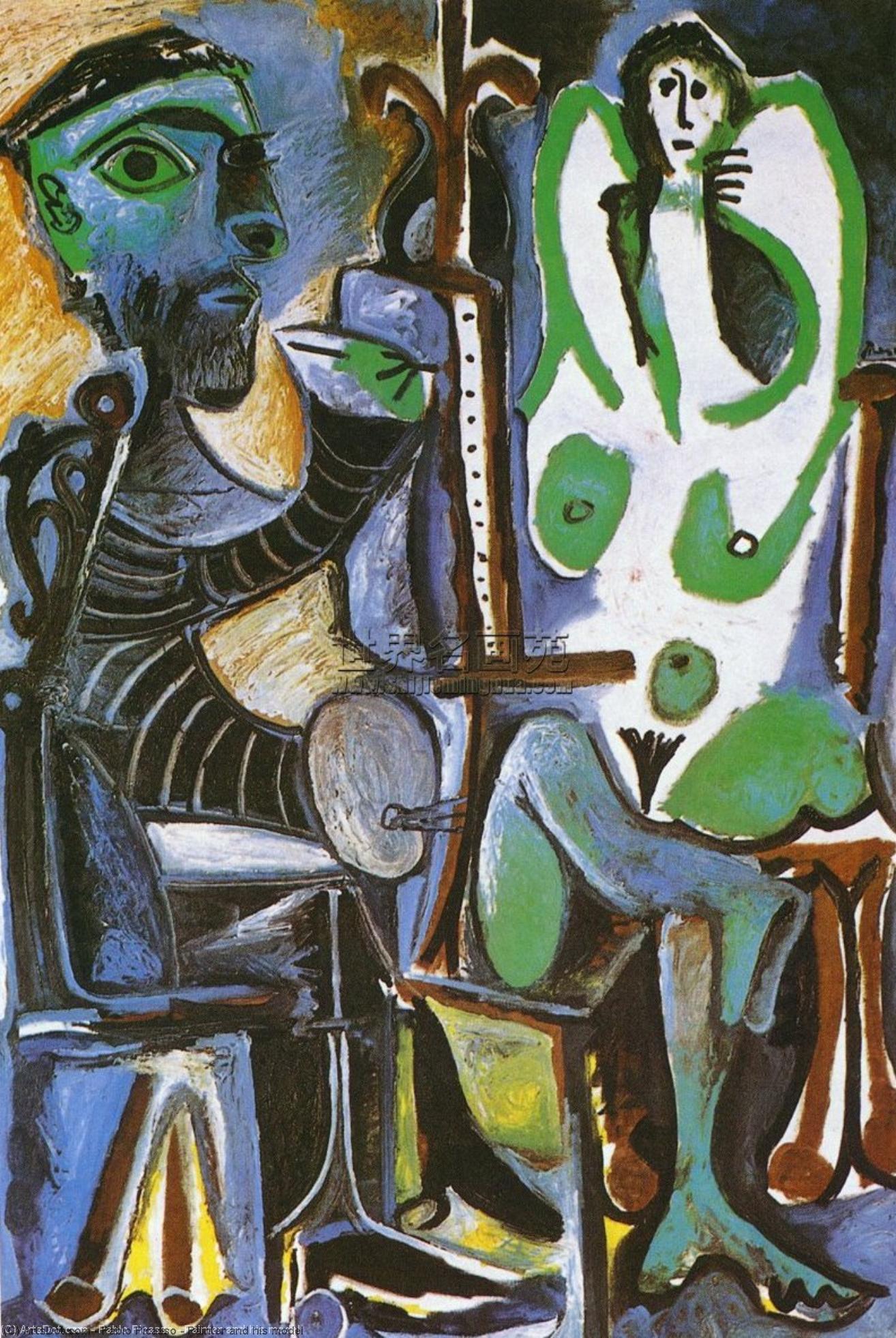 Pittore E Il Suo Modello — Pablo Picasso
