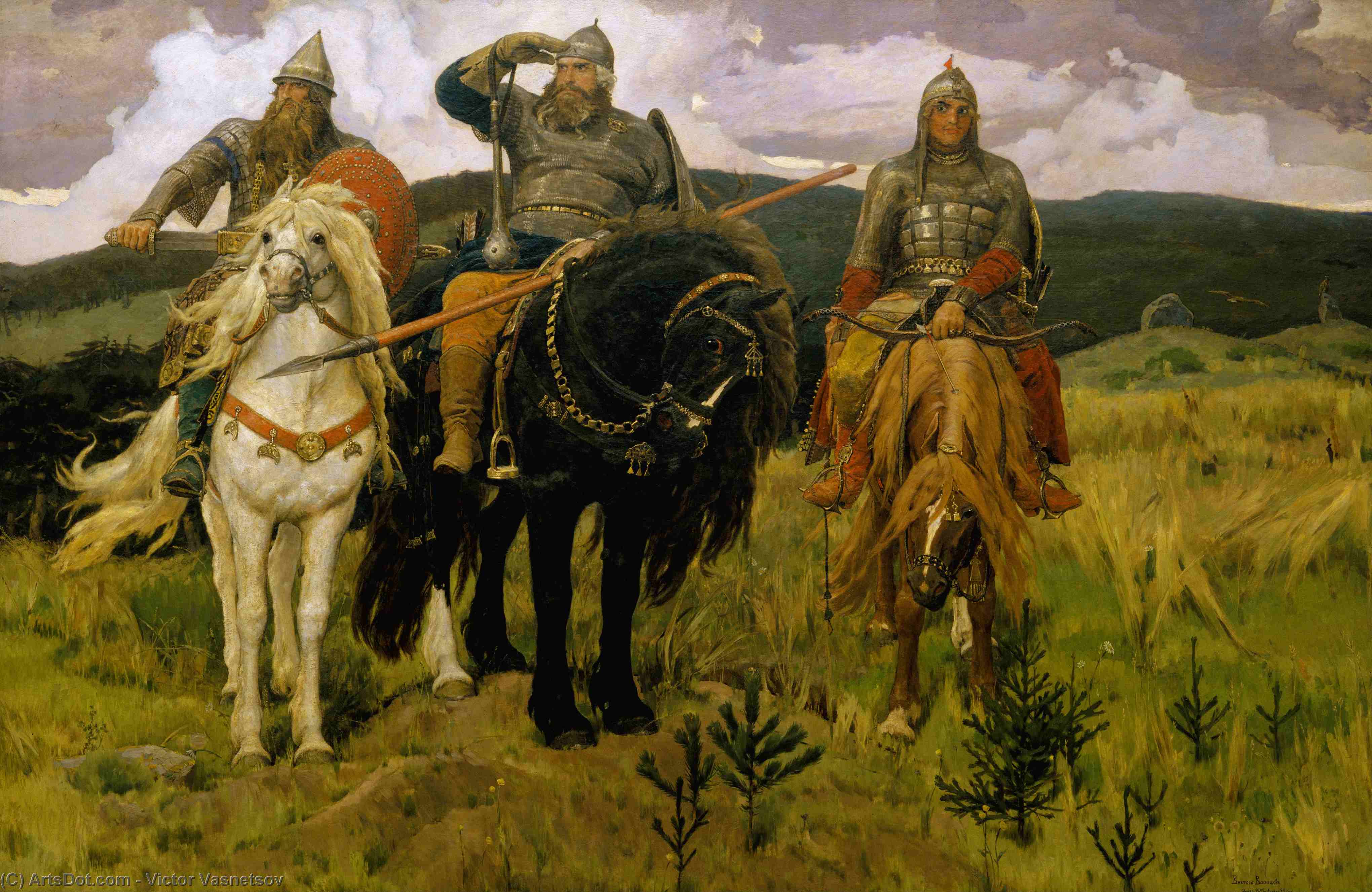 Bogatyrs — Victor Vasnetsov