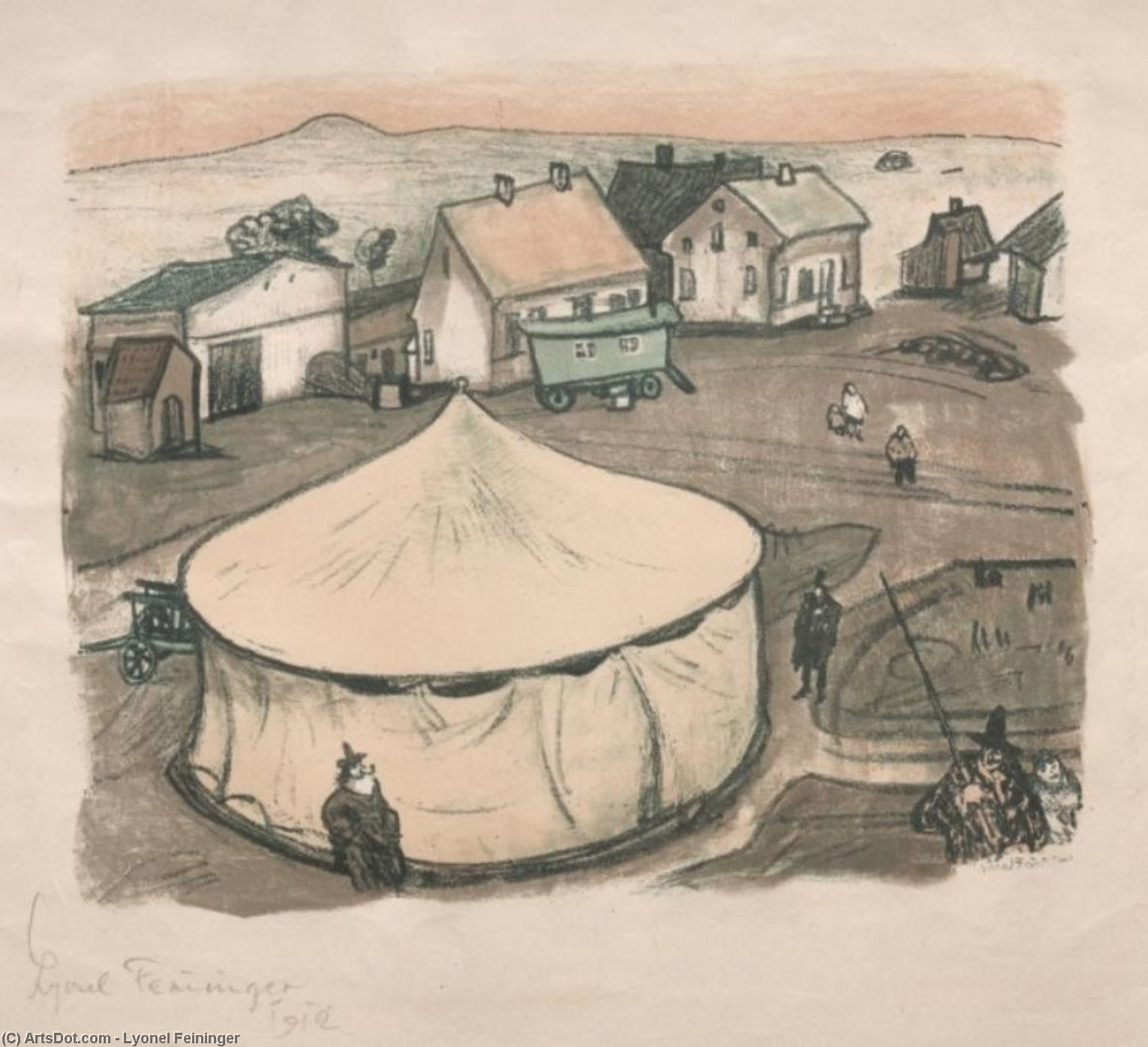 Carousel — Lyonel Feininger