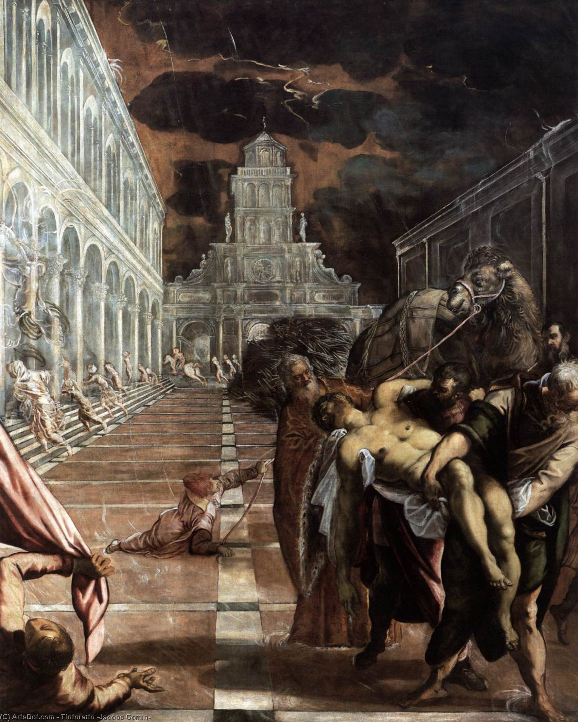 Stöld Av Sankt Marks Kropp — Tintoretto