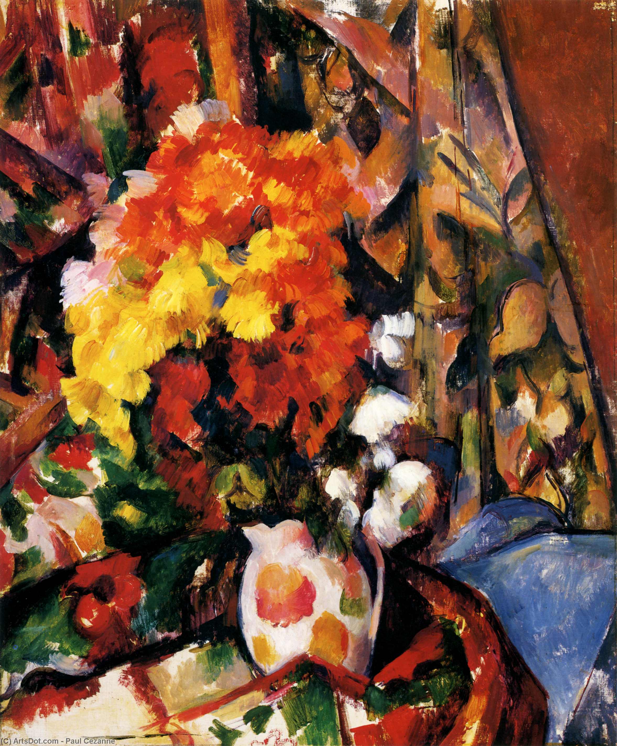 Crisantemi — Paul Cézanne
