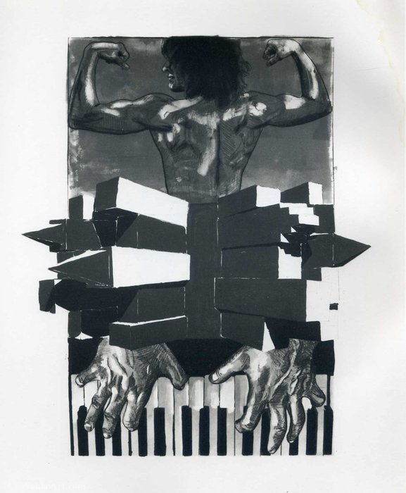 Untitled (662) — Robert Longo