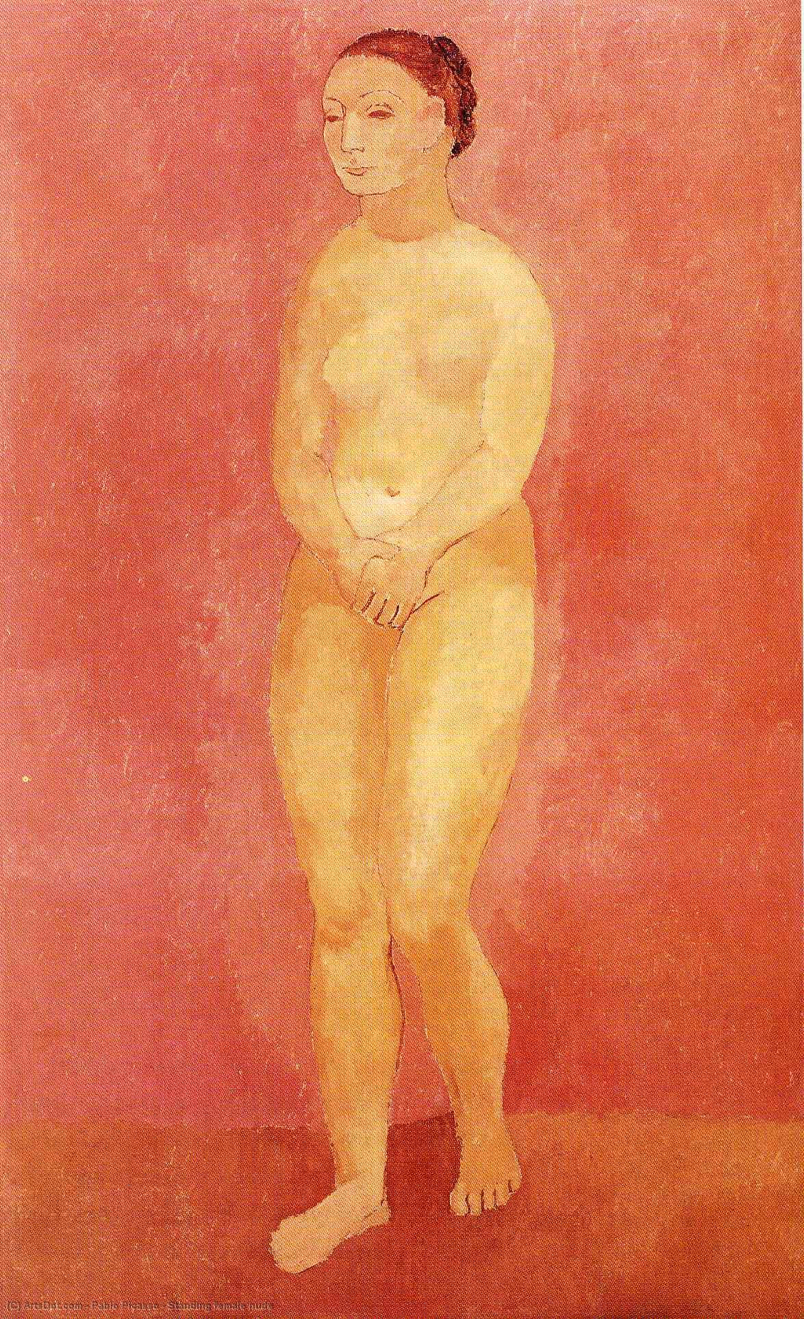 Stehende Weibliche Nacktheit — Pablo Picasso
