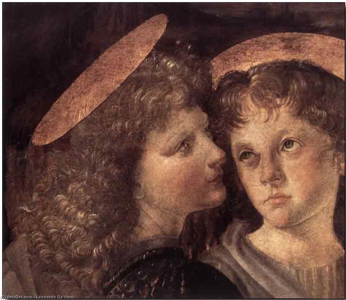 De Doping Van Christus (detail) — Leonardo Da Vinci