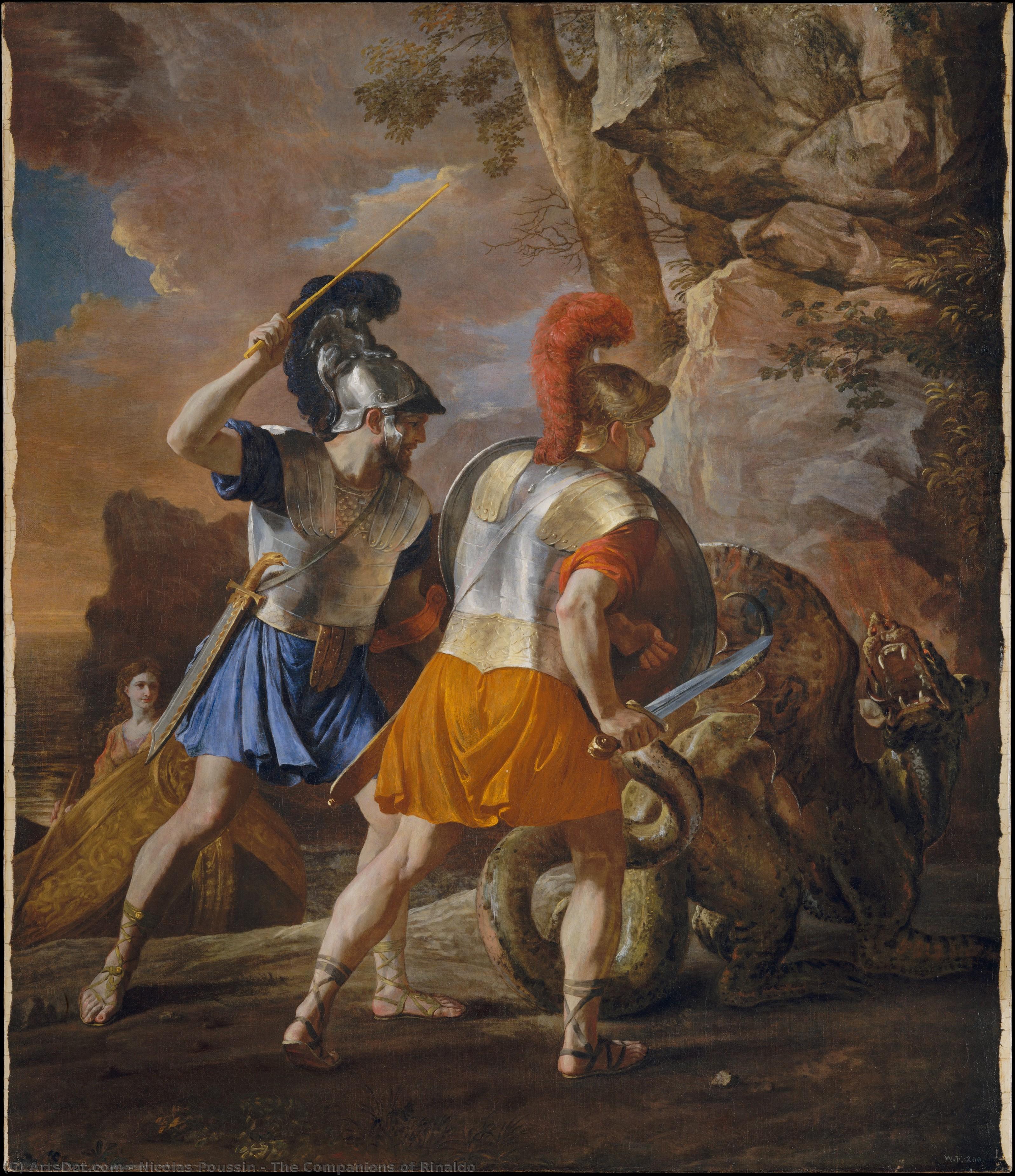 I Compagni Di Rinaldo — Nicolas Poussin