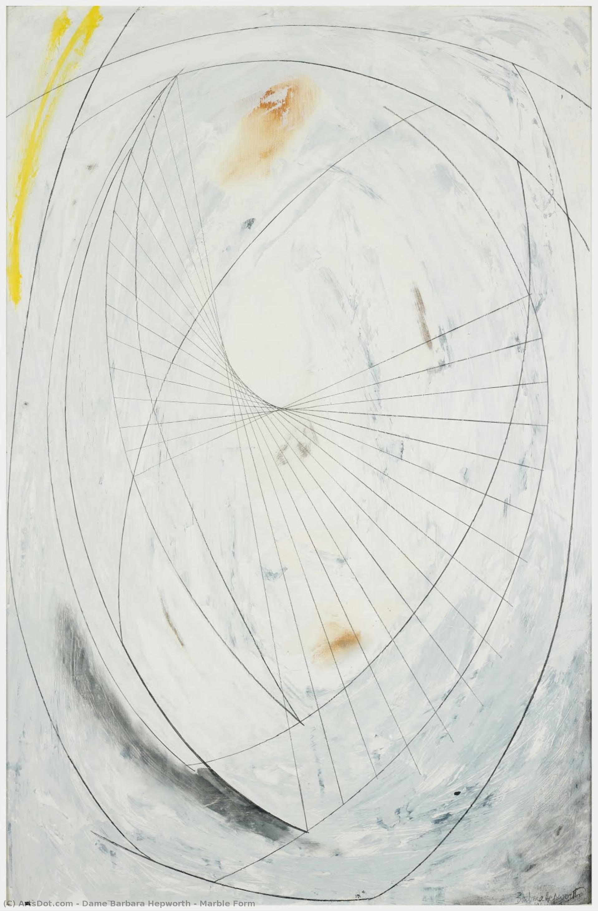 Marble Form — Barbara Hepworth