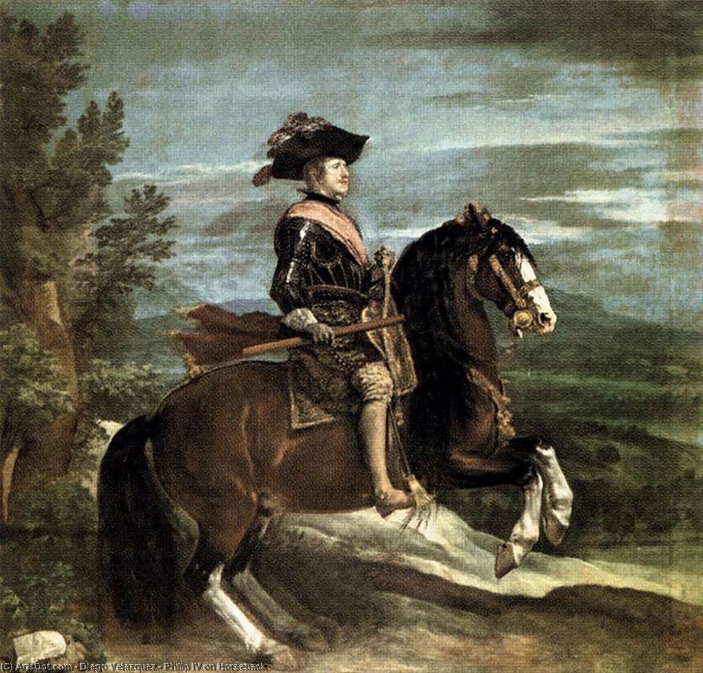 Filipe Iv Na Koniu — Diego Rodríguez De Silva Y Velázquez