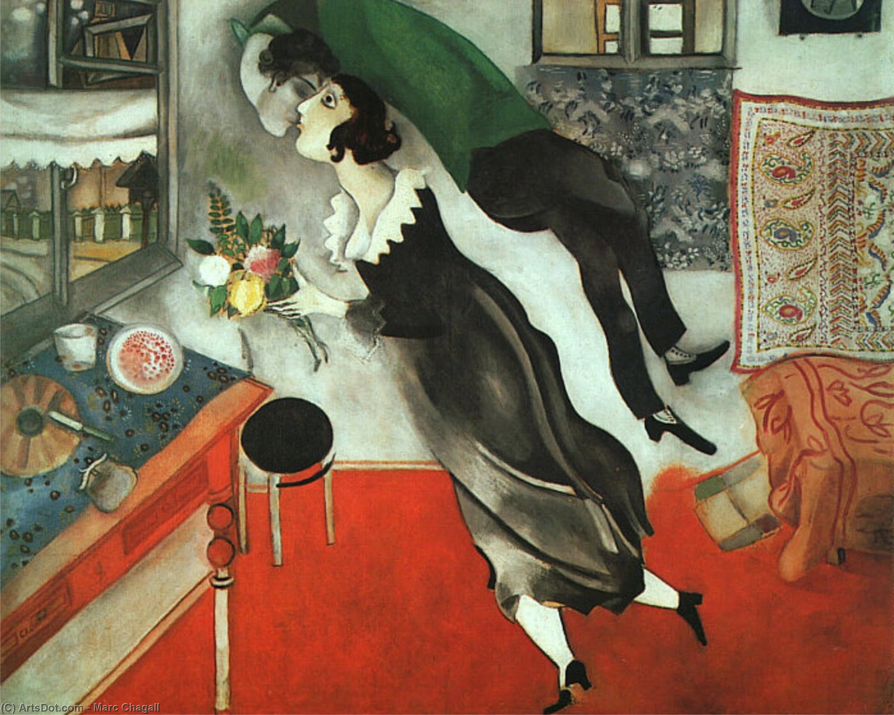 La Anniversaire — Marc Chagall
