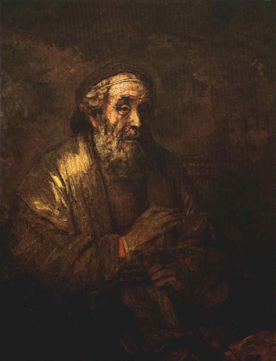Homer, A Royalty Picture Gallery, The Hague — Rembrandt Van Rijn