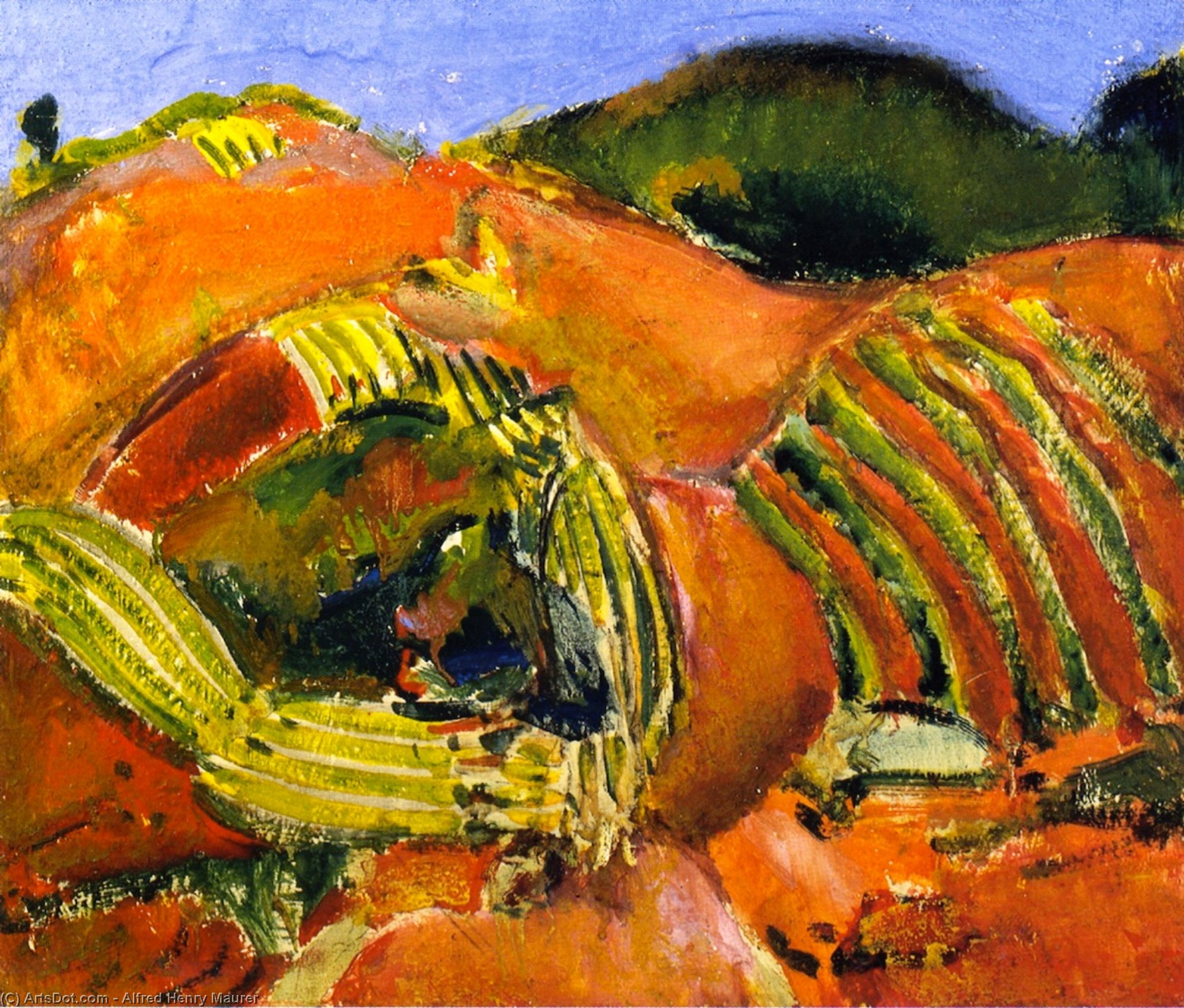 Landscape — Alfred Henry Maurer