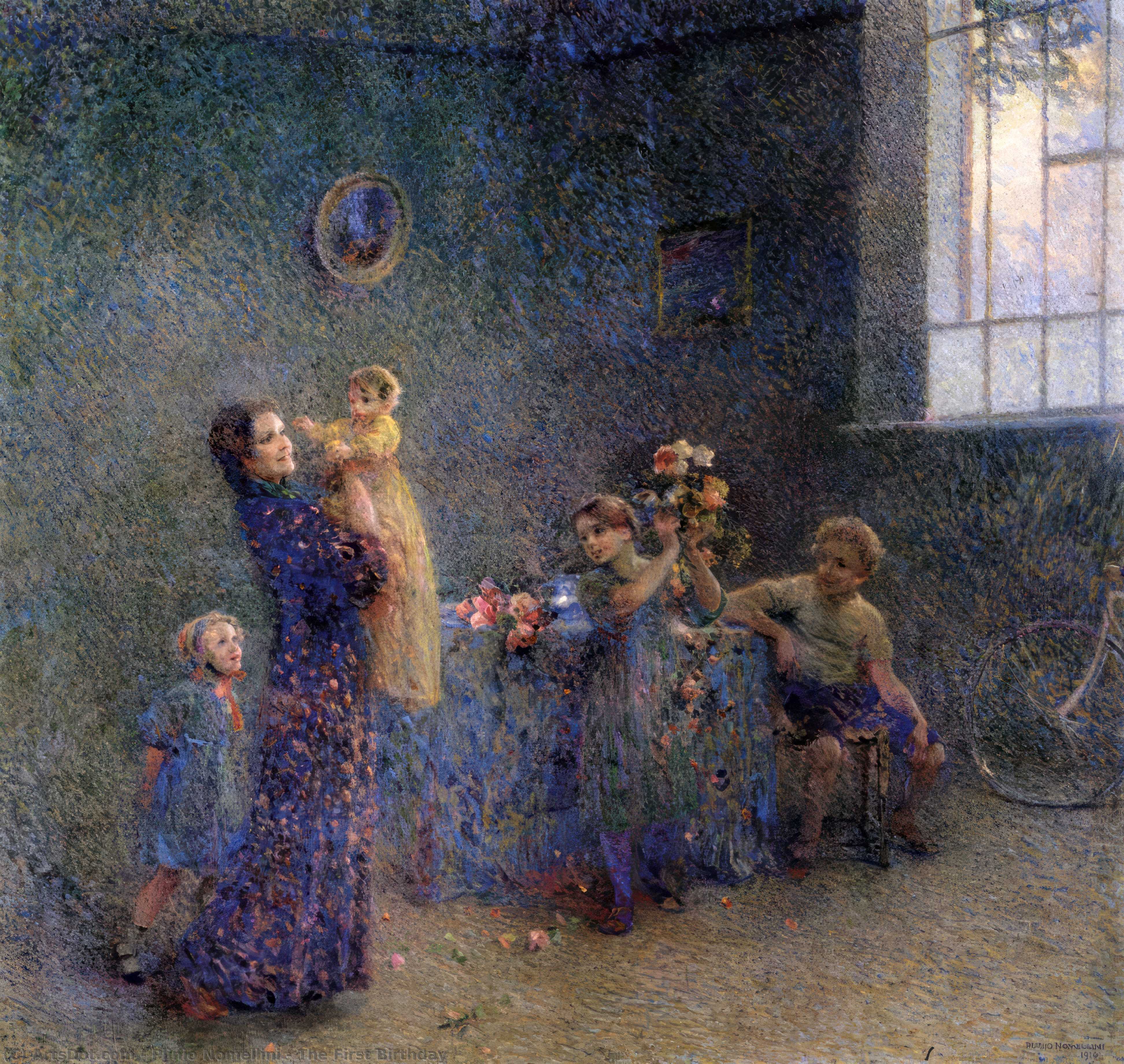 The First Birthday — Plinio Nomellini