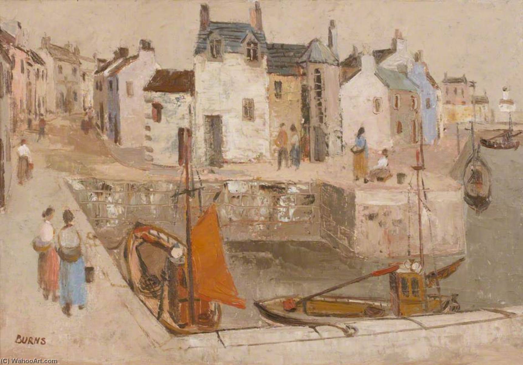 The Harbour — William Alexander Burns