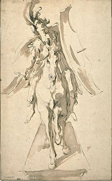 Equestrian Statue — Jacques Bellange