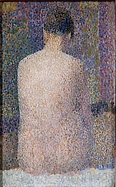 Modelka Plecy — Georges Pierre Seurat