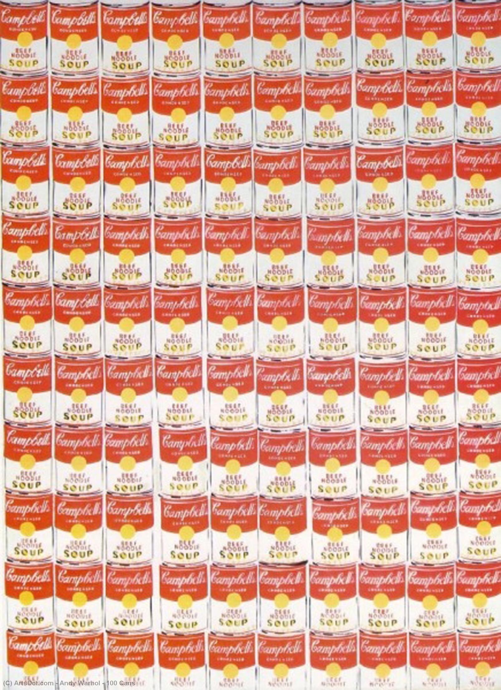100 Lattine — Andy Warhol