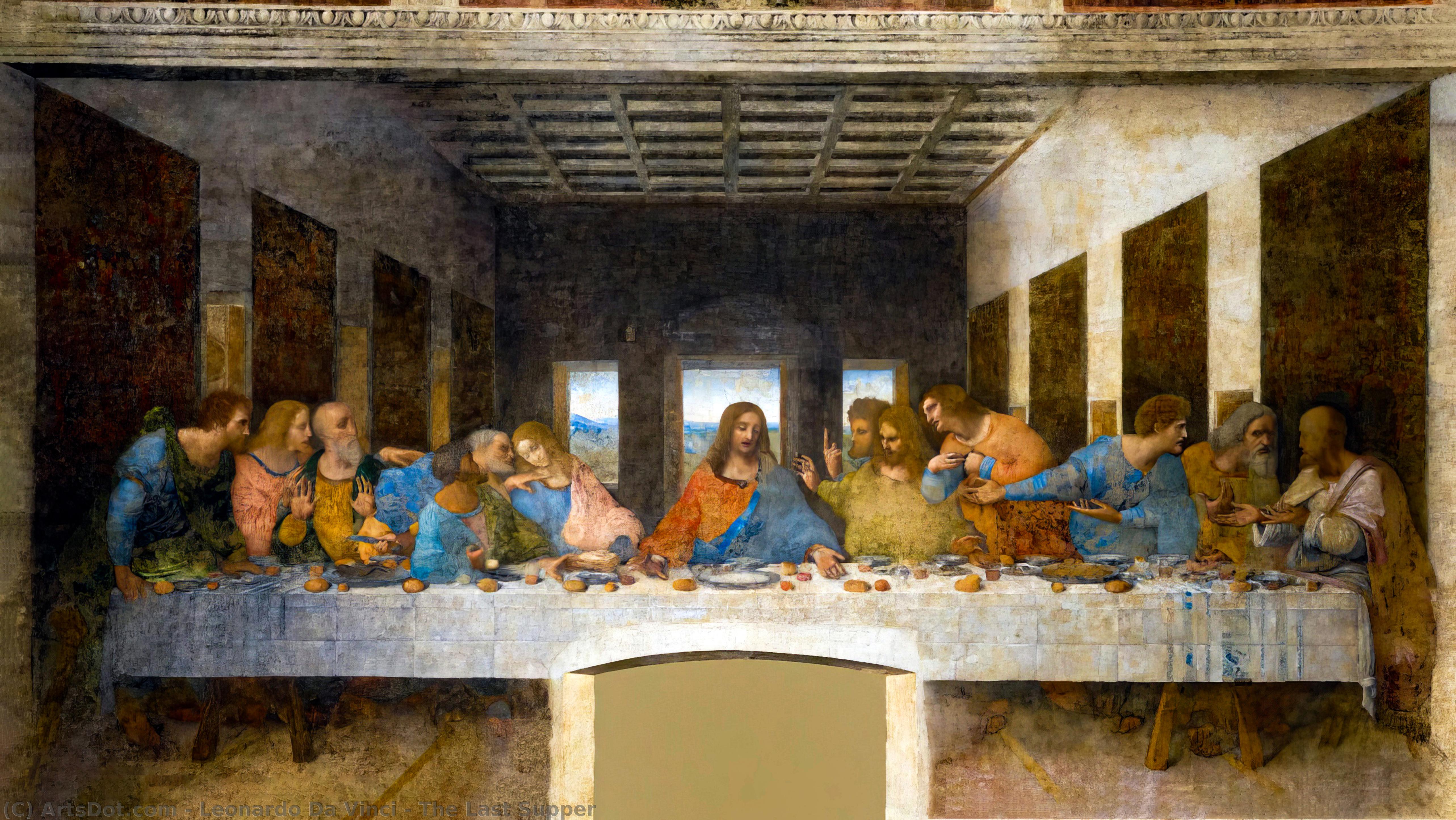 Poslednja Večera — Leonardo Da Vinči