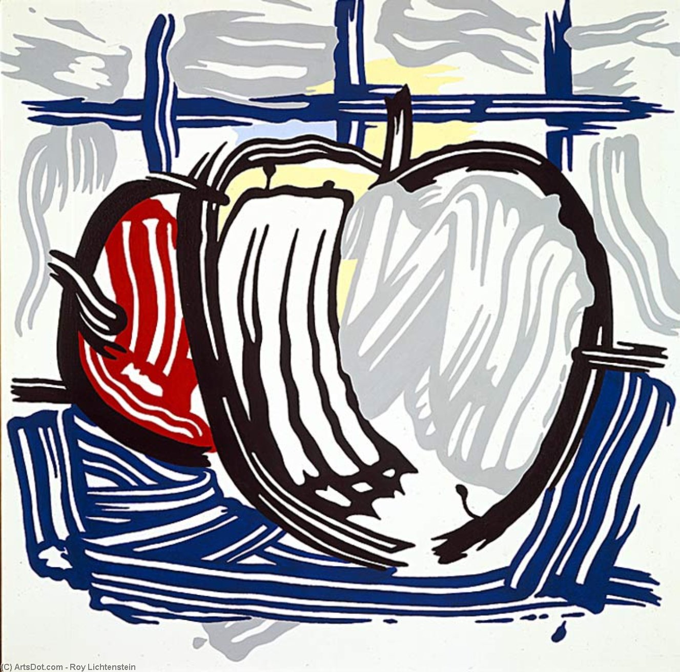Twee Appels — Roy Lichtenstein