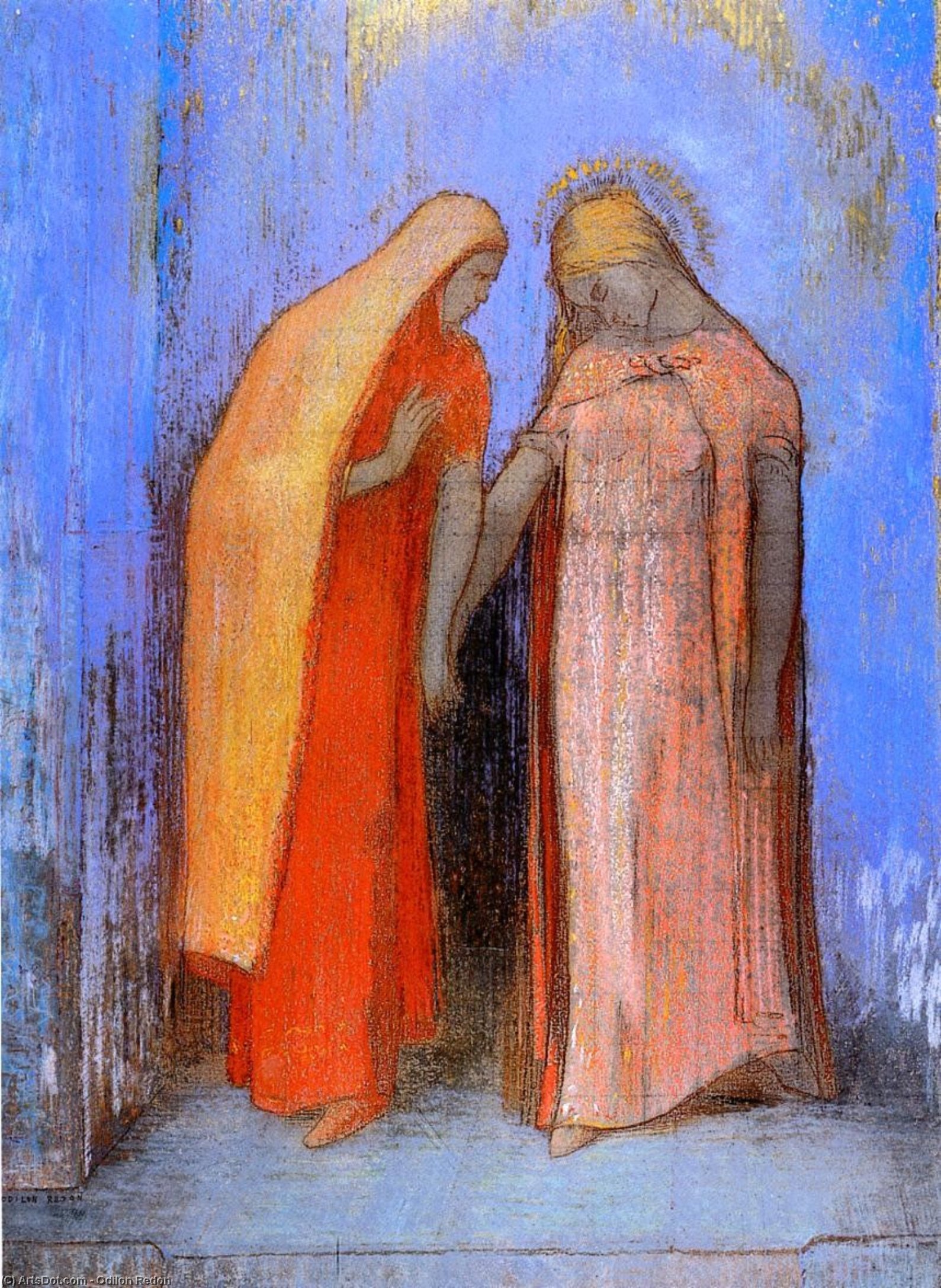 Mystical Conversation 1 — Odilon Redon