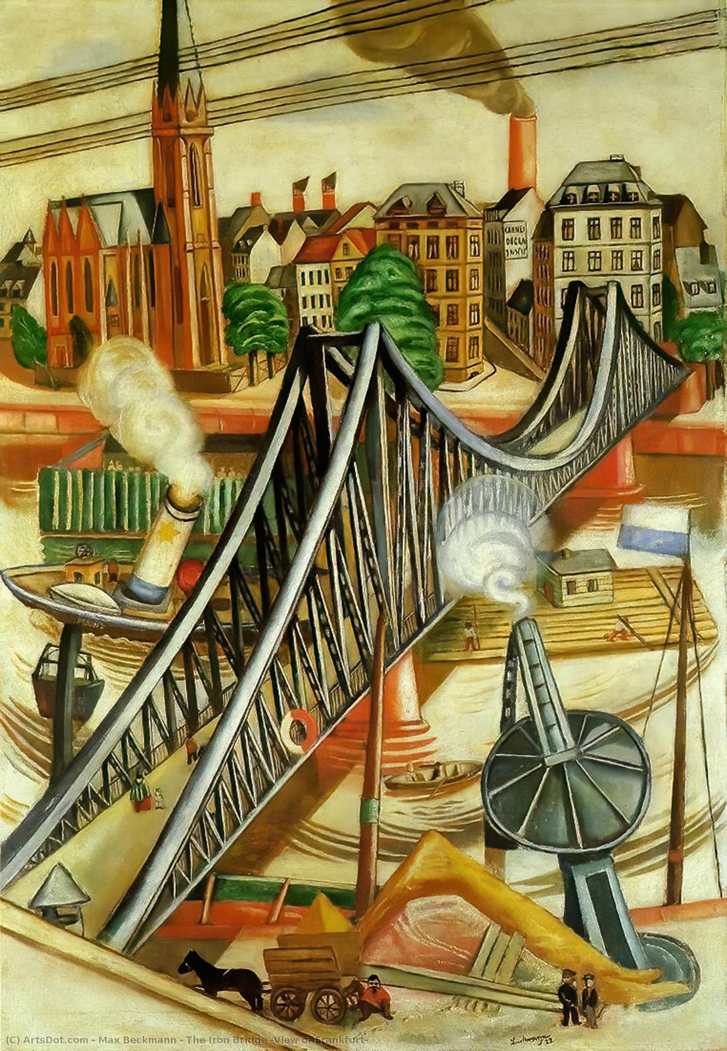 Raudsild (frankfurdi Vaade) — Max Beckmann