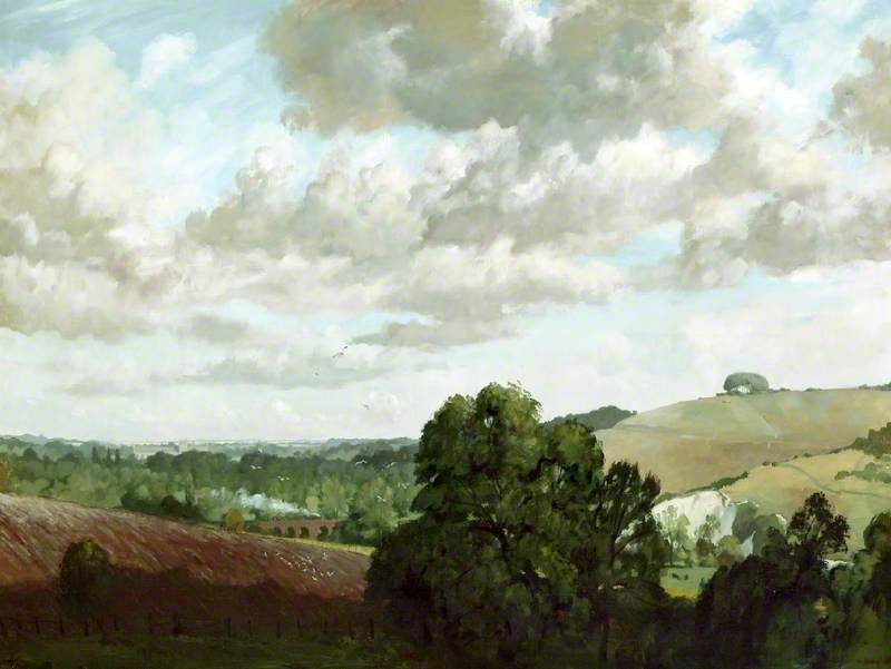 Distant View Of Worcester — William D. Dring