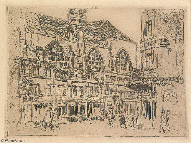 Old Brussels — Joseph M. Raphael
