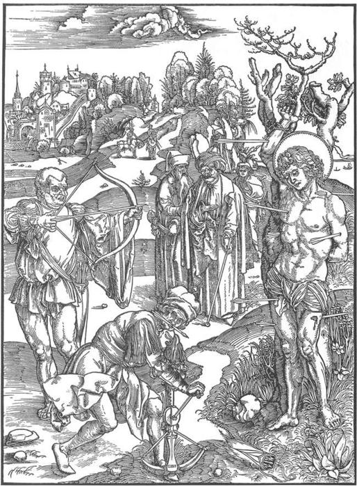 Martyrdom Of St Sebastian — Albrecht Dürer