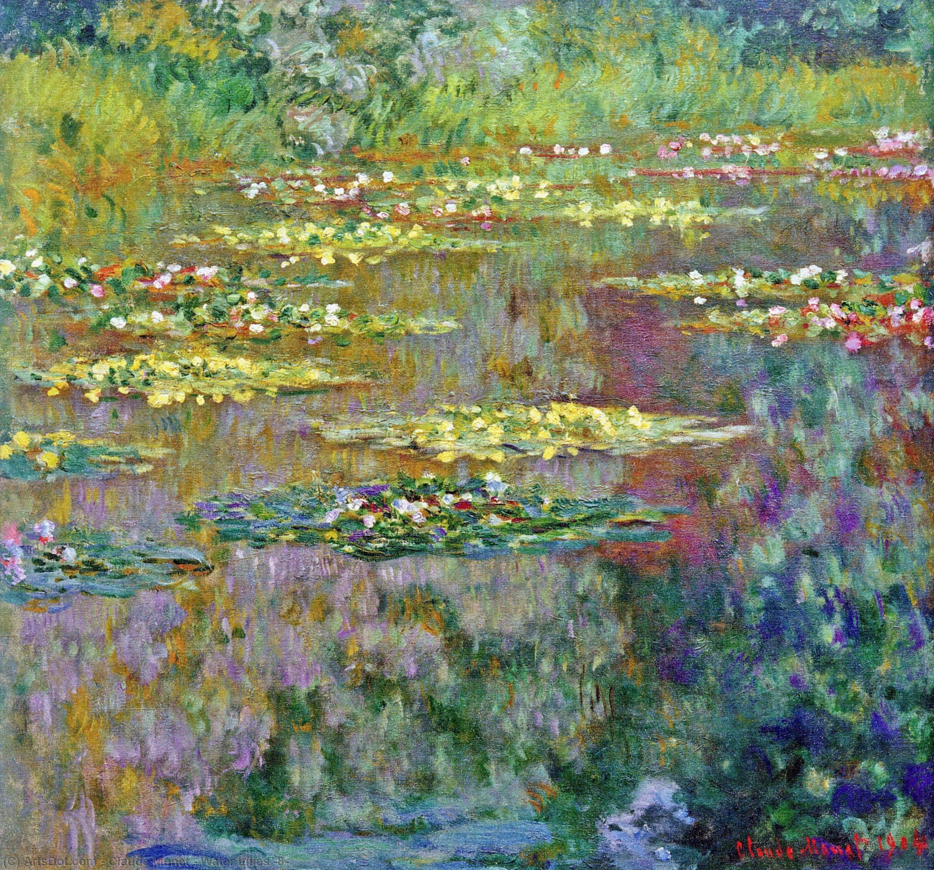 Ninfee (8) — Claude Monet