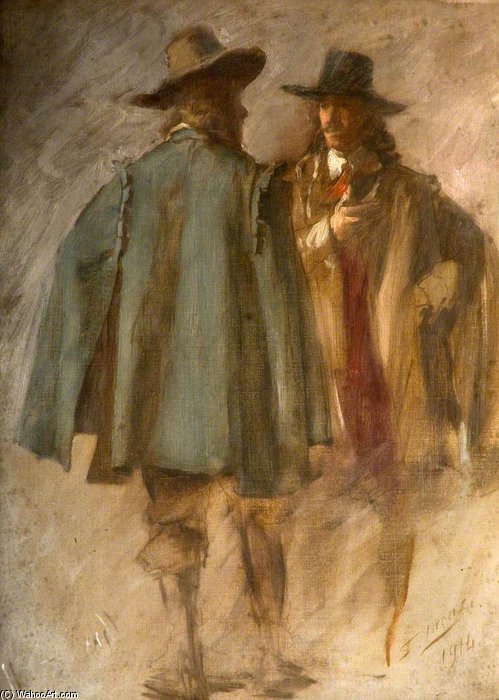 Two Standing Men — 존 세이무어 루카스