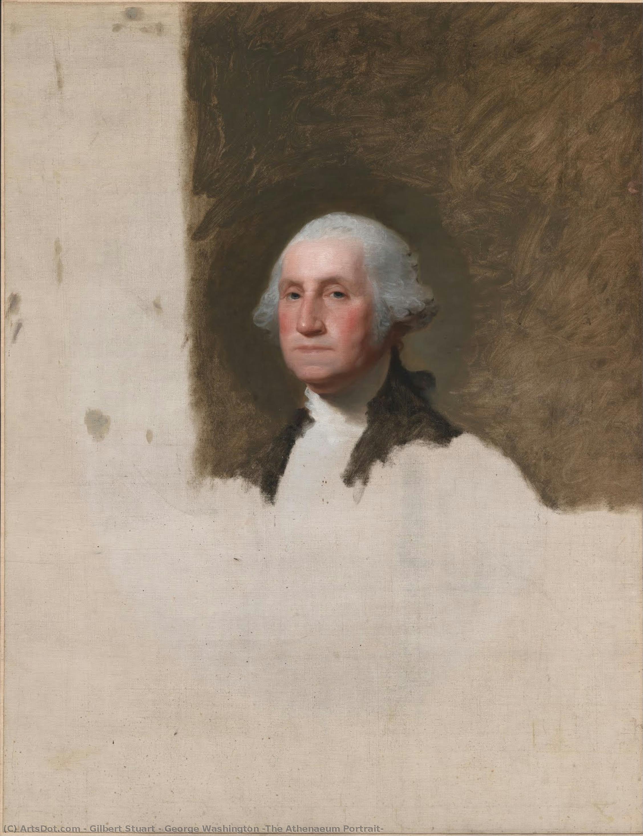 George Washington (the Athenaeum Portrait) — Gilbert Stuart