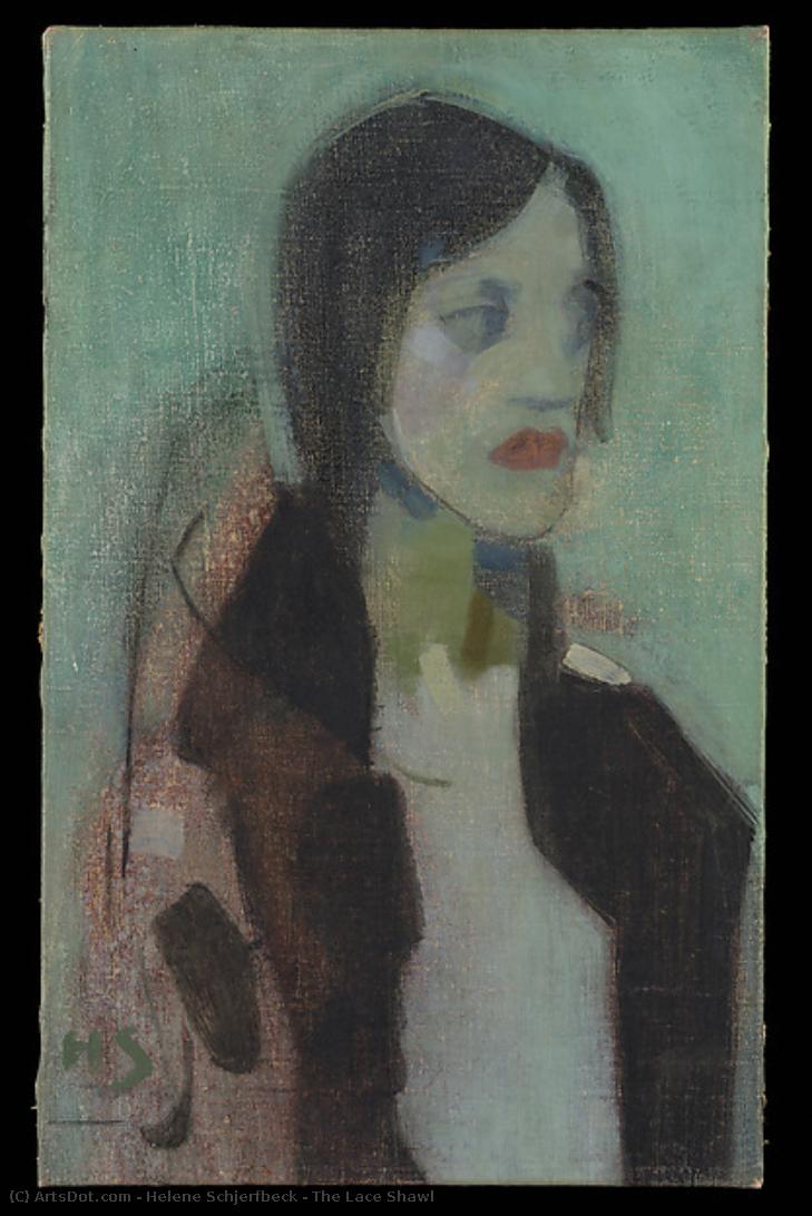 The Lace Shawl — Helene Schjerfbeck