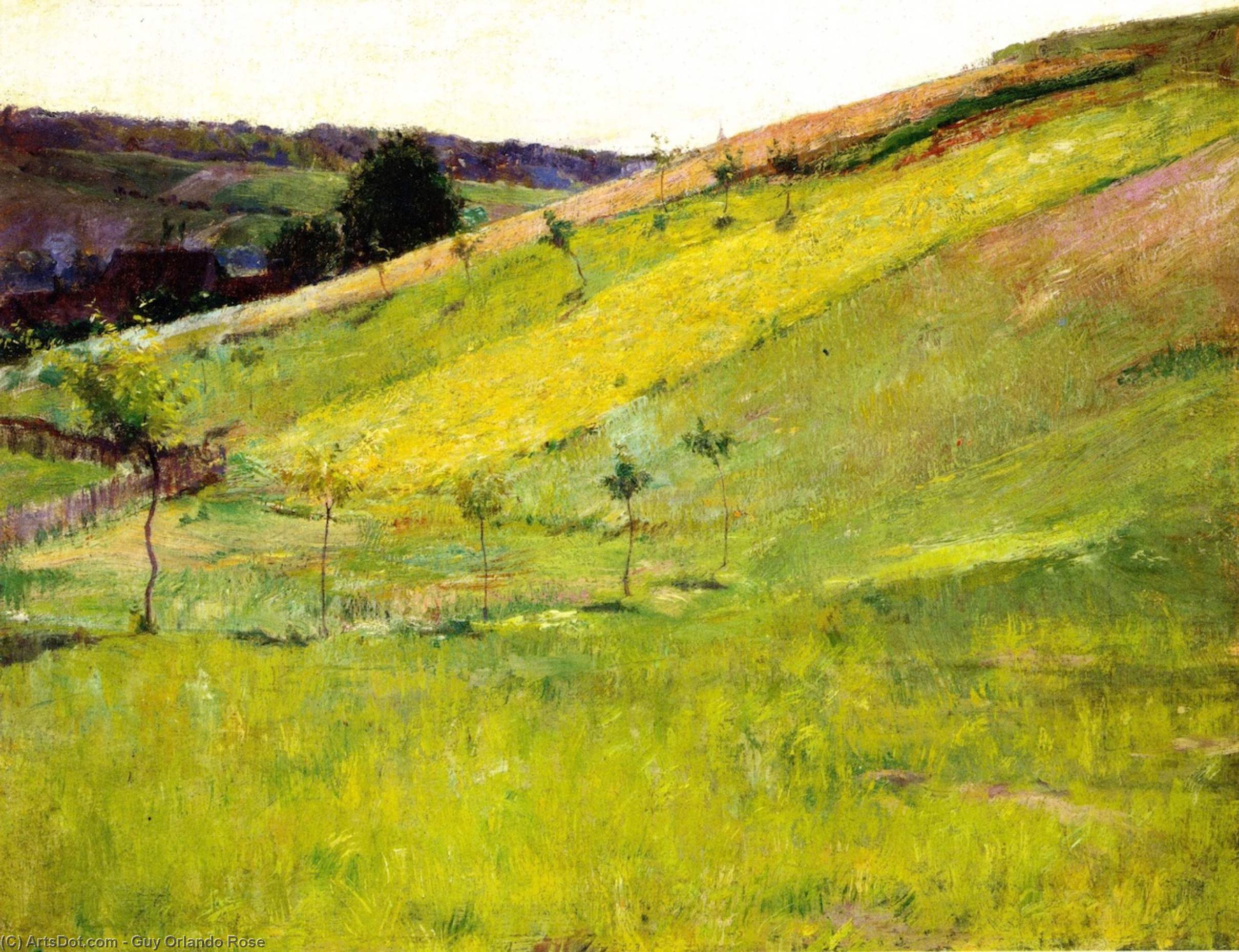 Giverny Hillside — Gaj Orlando Rouz