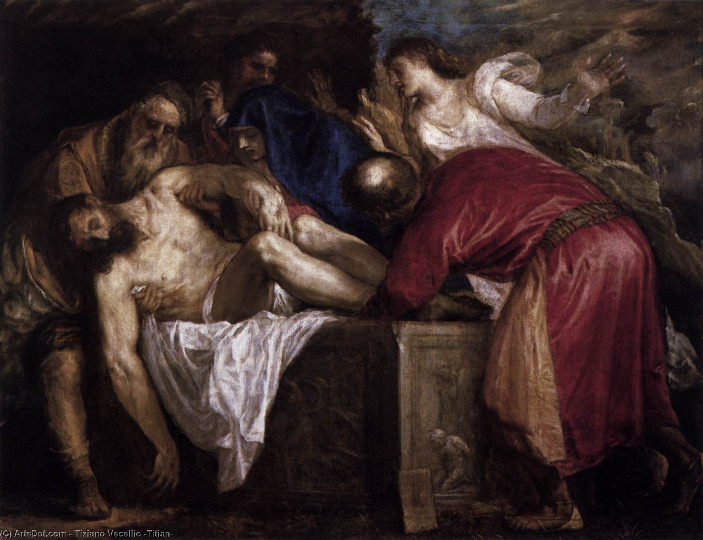 El Entierro — Tiziano