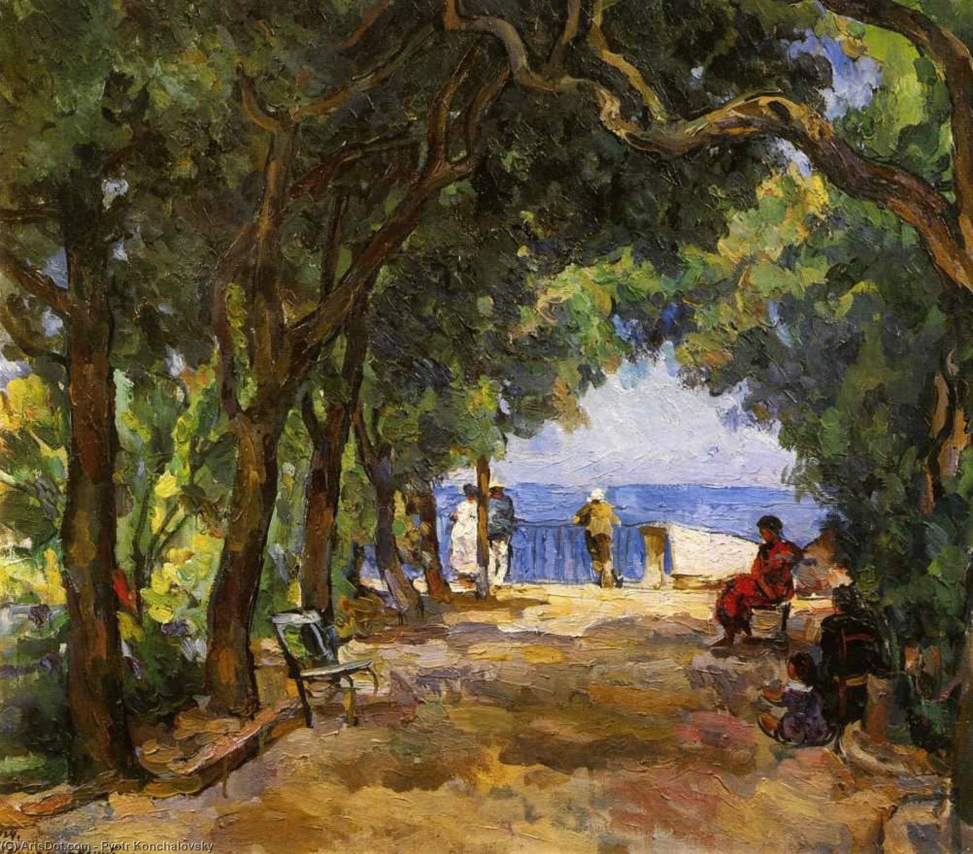 Sorrento. Garden. — Pyotr Konchalovsky
