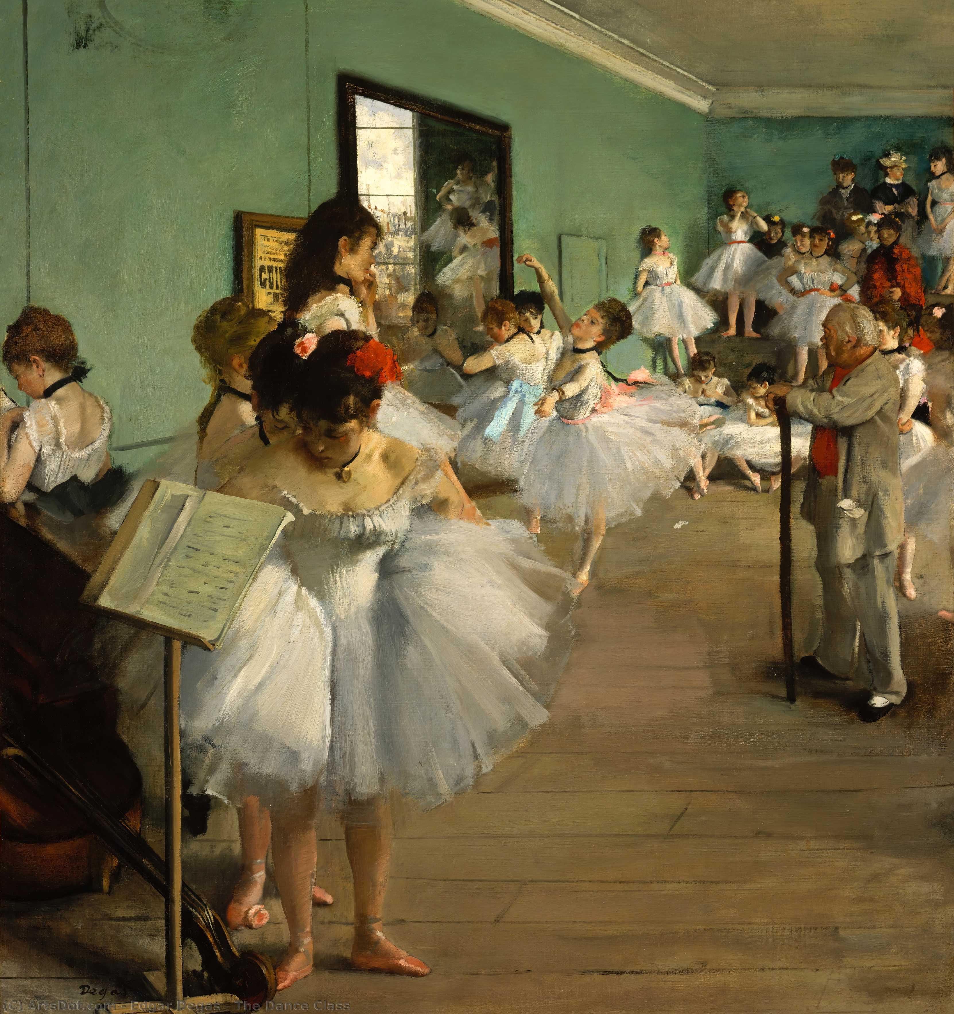 La Danse En Classe — Hilaire-germain-edgar Degas