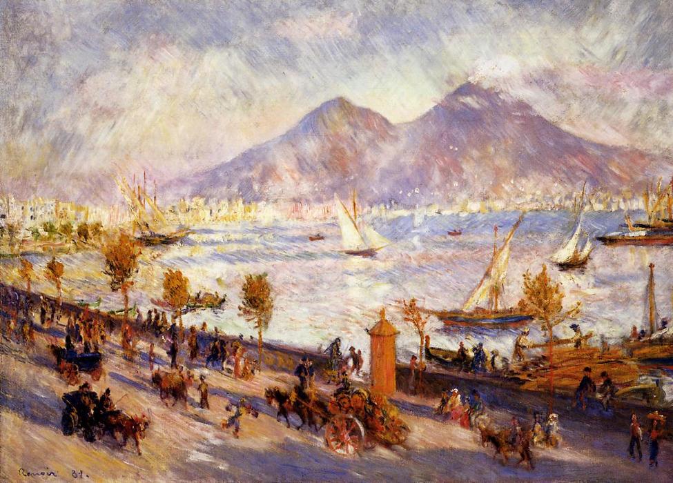 Mount Vesuvius Ráno — Pierre-auguste Renoir