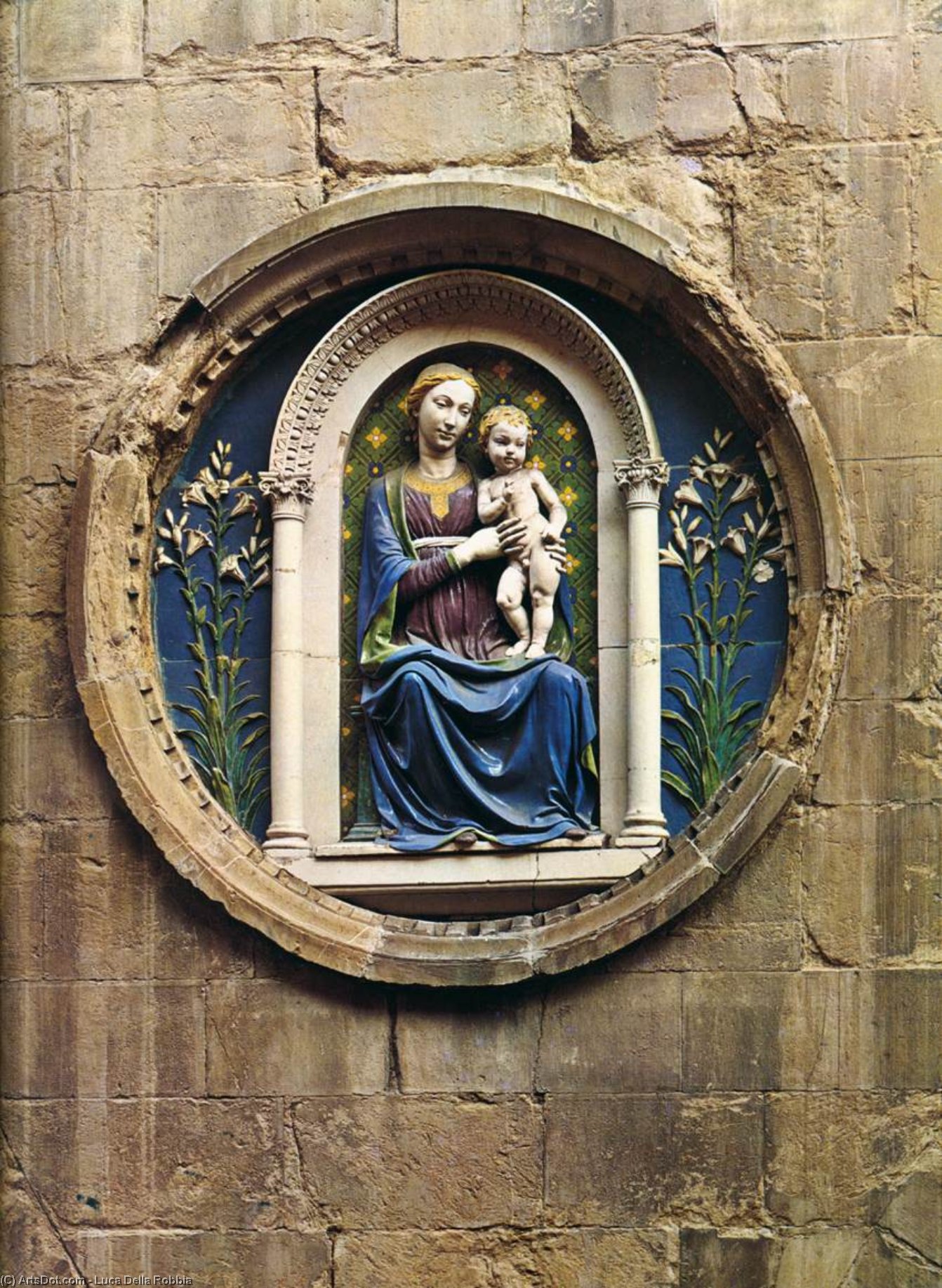 Madonna E Bambino (11) — Luca Della Robbia