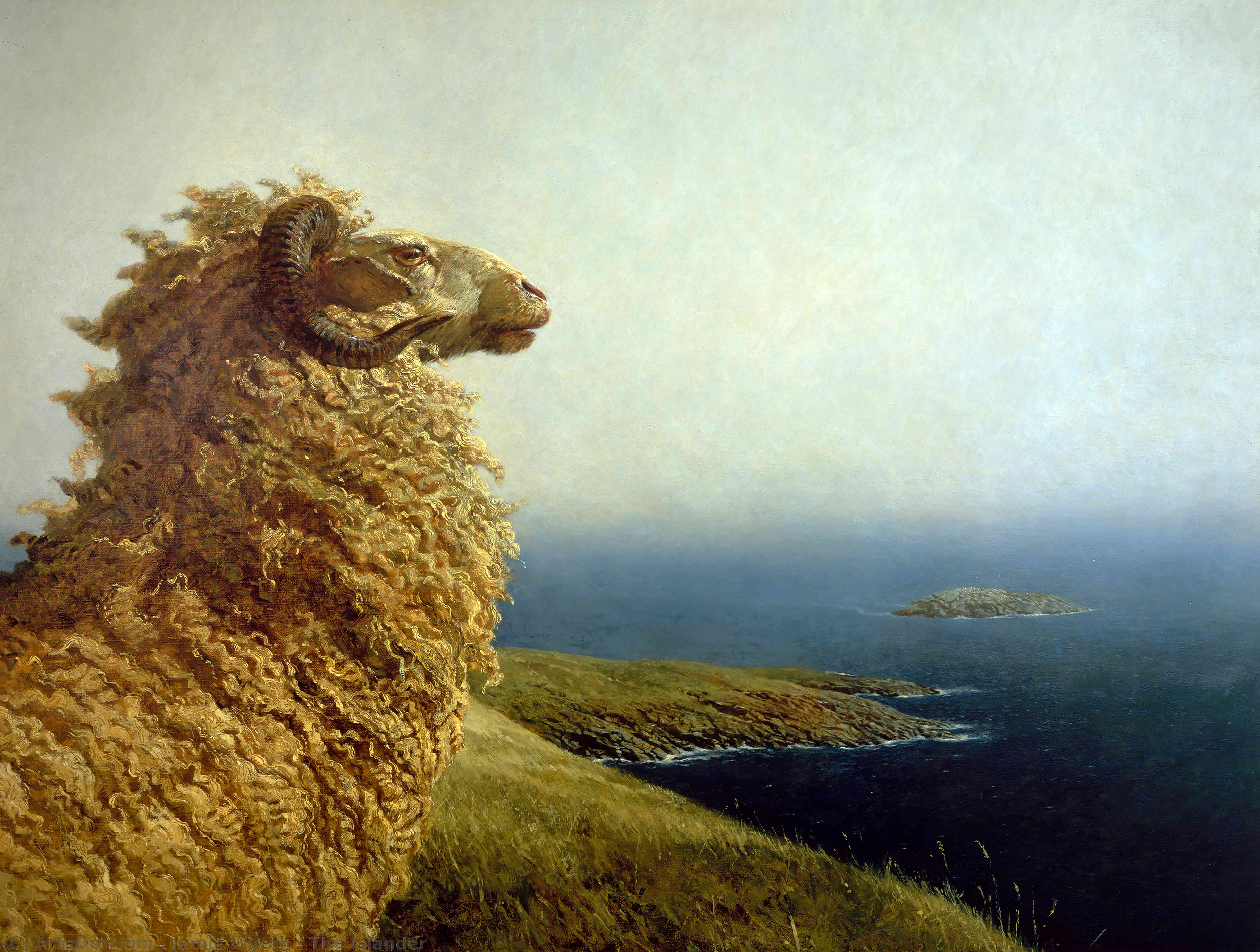 The Islander — Jamie Wyeth