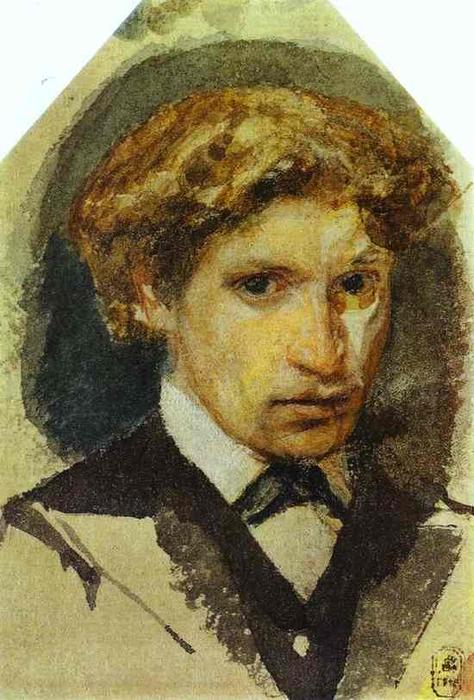 Self Portrait — Mikhail Vrubel