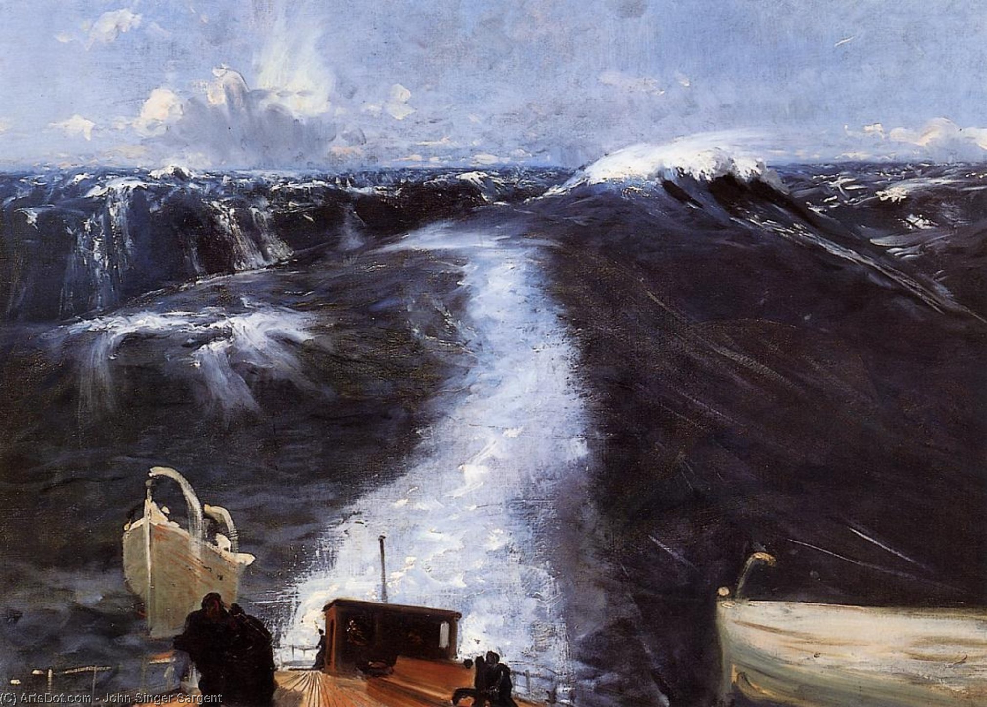 Atlantens Storm — John Singer Sargent