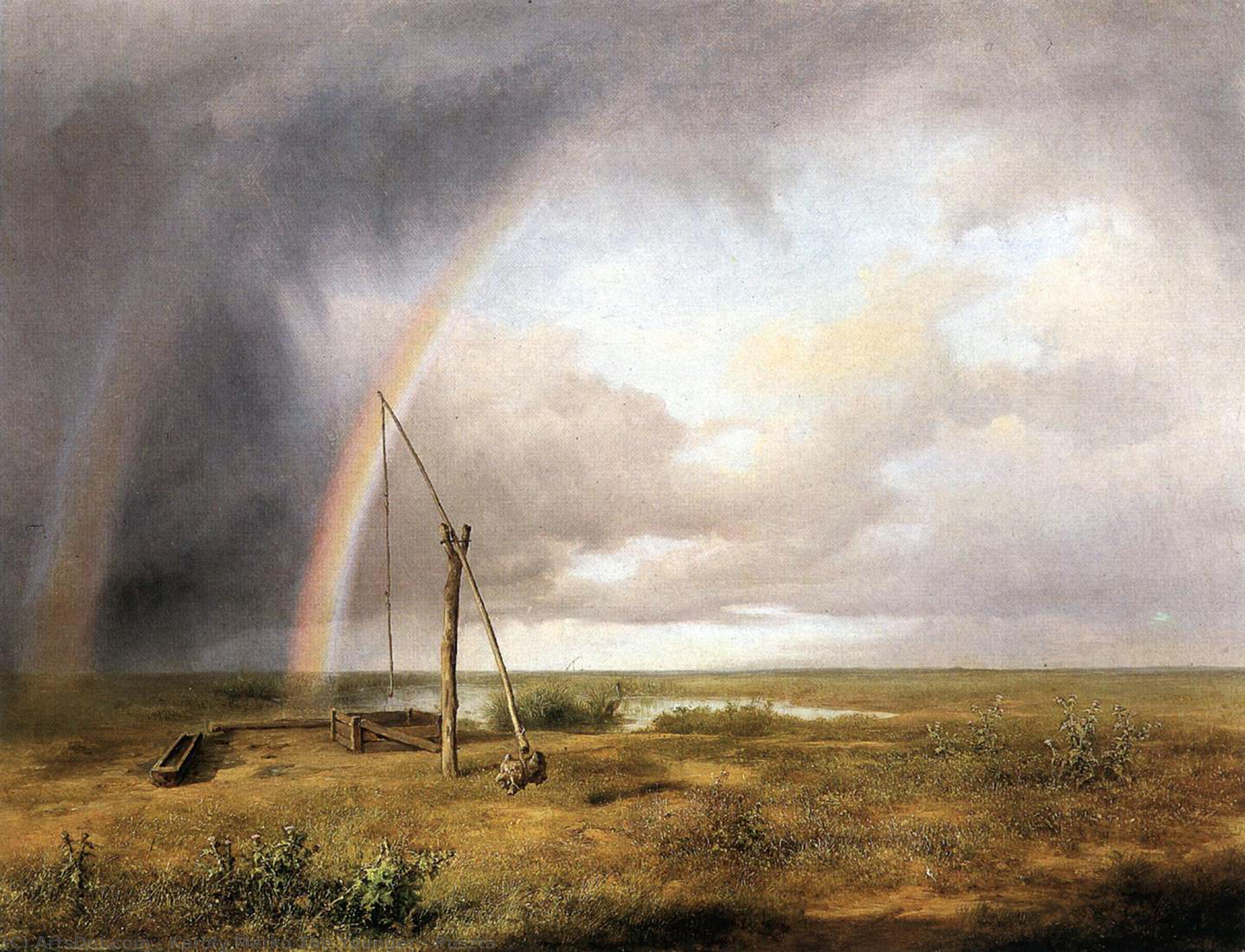Puszta — Károly Markó The Younger