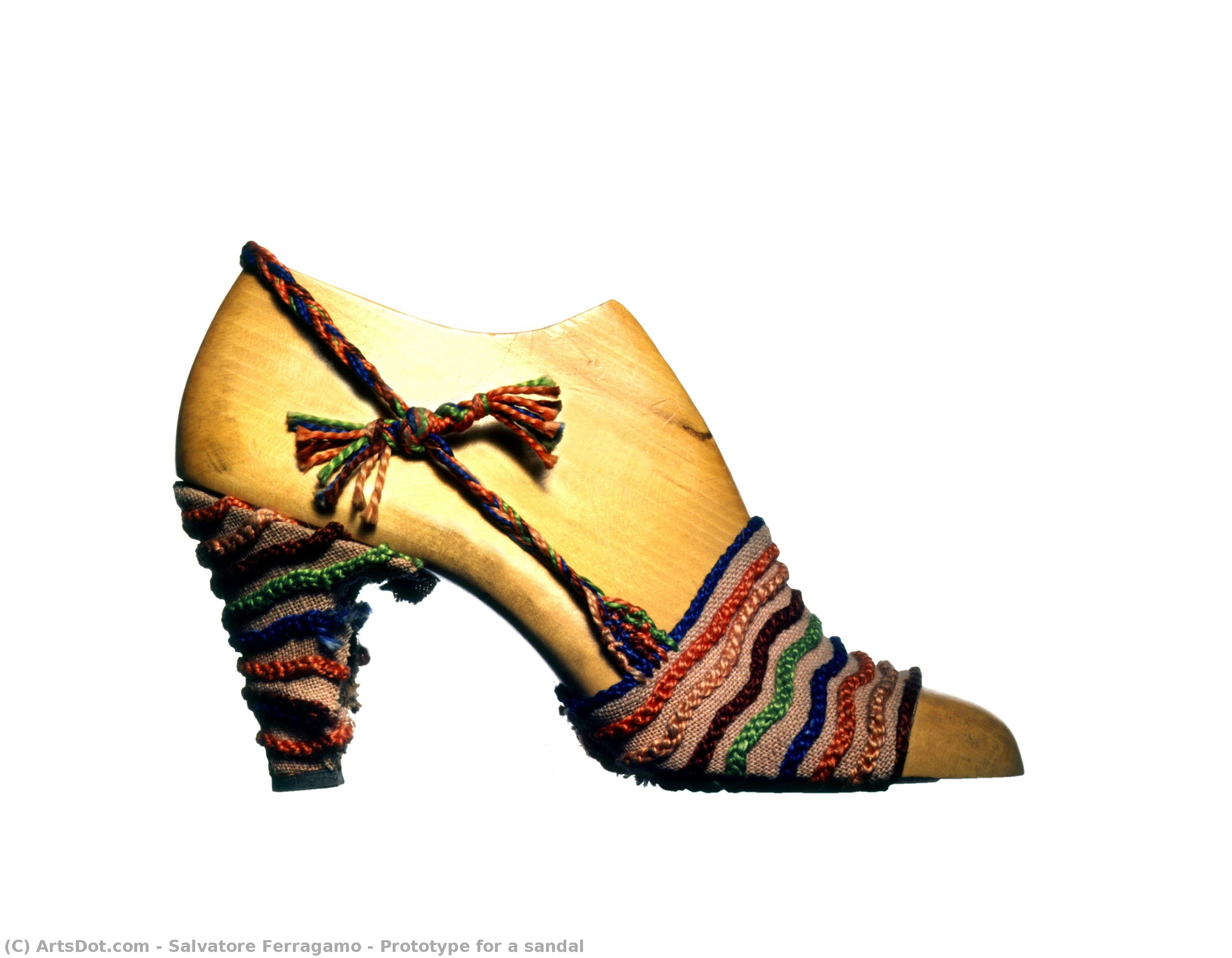 Prototype For A Sandal — Salvatore Ferragamo