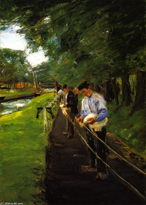 Ropewalk V Edamu — Max Liebermann