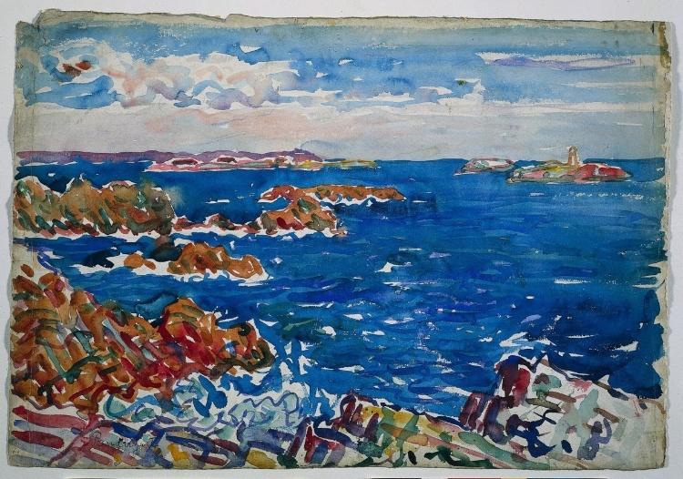 Rocky Seashore — Maurício Prendergast