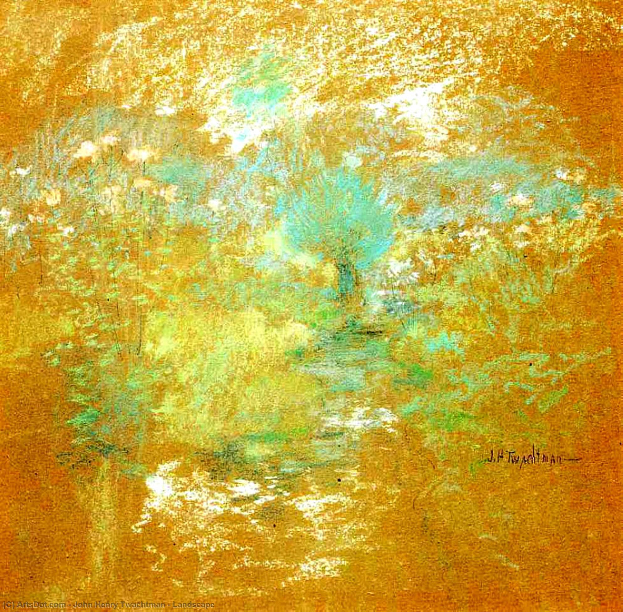 Landscape — John Henry Twachtman