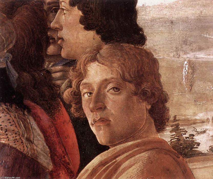 Kongenes Tilbedelse (detalj) (9) — Sandro Botticelli