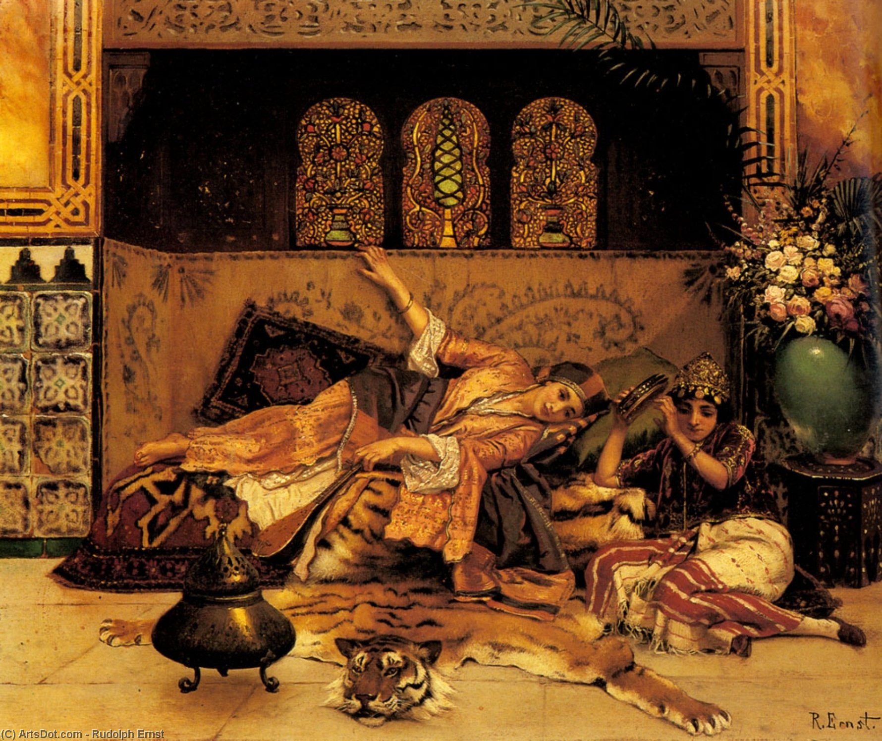 Les Captives — Rudolf Ernst