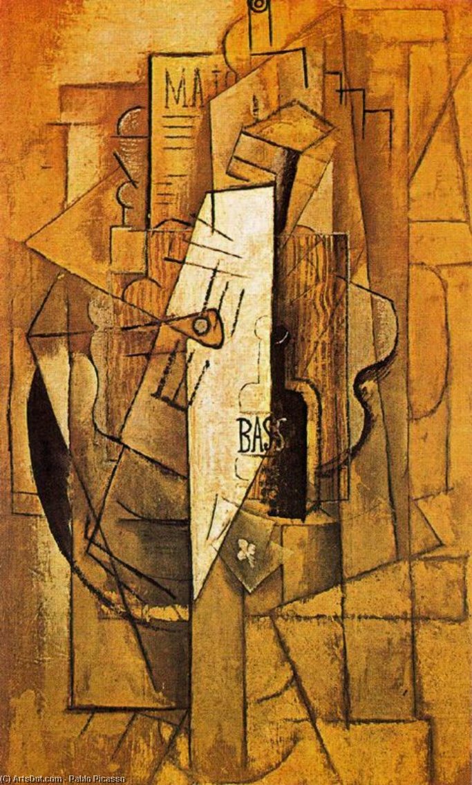 Botella De Bass — Pablo Picasso