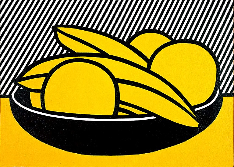Banane E Pompelmi — Roy Lichtenstein