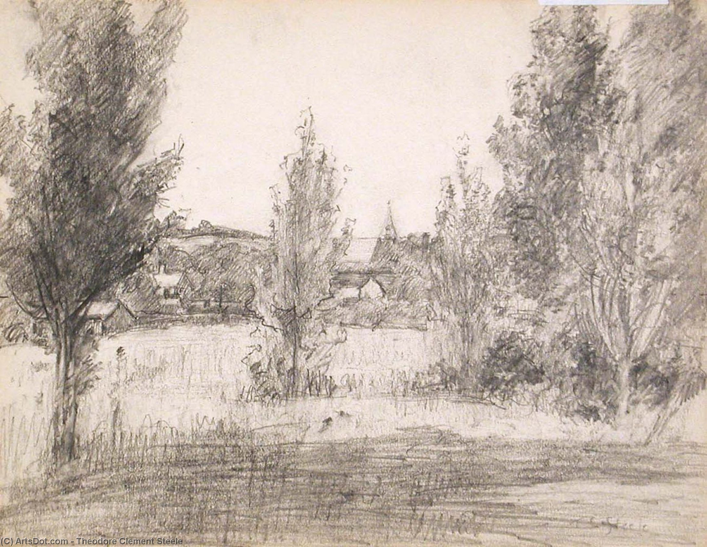 Landscape (brookville) — Теодоре Клемент Стелл