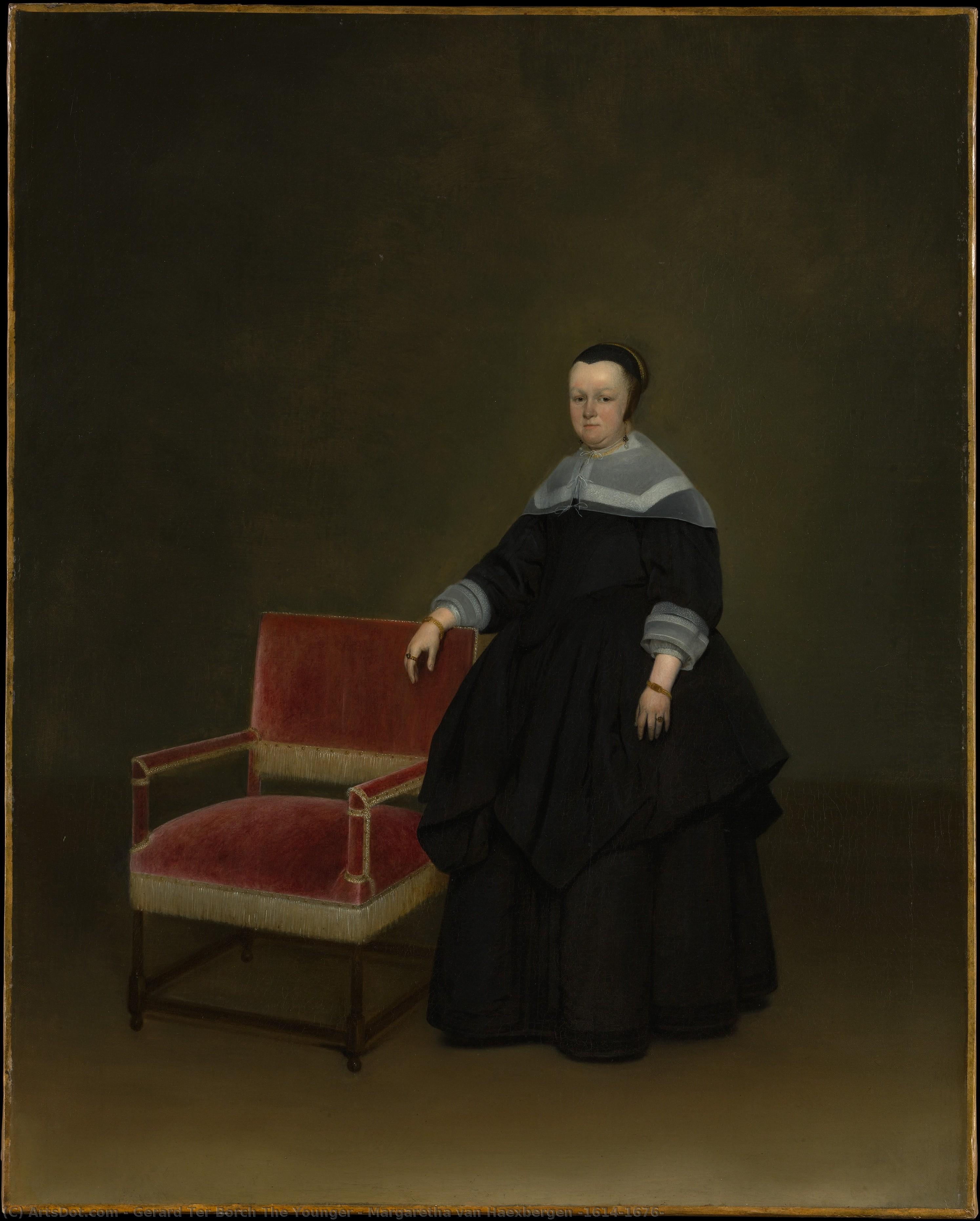 Margaretha Van Haexbergen (1614–1676) — Gerard Ter Borch Mladší